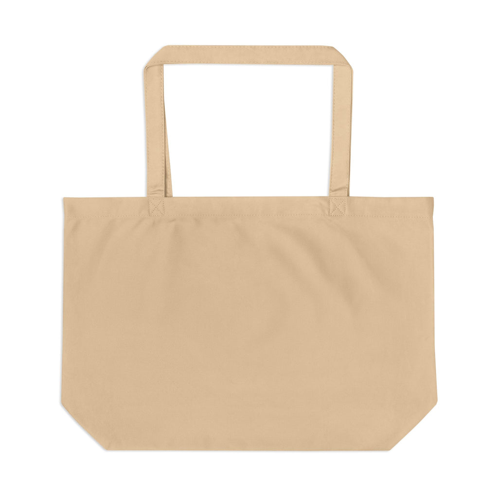 On My Way Fall Tote | Large Organic Cotton Bag